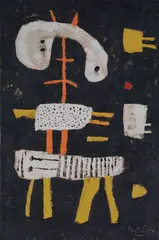 Untitled Oil by Martin Bradley, Oil on canvas, sold Apr 2018