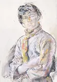 Untitled by Claude Bendell, 1952, Gouache, sold Apr 2018