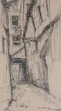 Rue de Brutus by Anthony Gross, Ink and pencil, offered Apr 2018