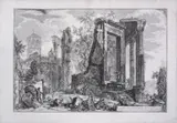Altra Vedvta del Tempio della Sibilla in Tivoli Etching and engraving, on thick laid paper Circa 1761, first state of three, [H by Giovanni Battista Piranesi, Etching and engraving, on thick laid paper Circa, sold Apr 2018