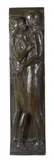A patinated bronze relief panel by François Brochet, bronze, offered Apr 2018
