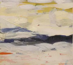 Study, April by Suling Wang, oil on canvas, sold May 2021