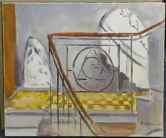 Light Reflections by Guy Roddon, oil on canvas, sold May 2021