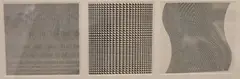 Fall, Straight Curve, Twist by Bridget Riley, print (other), sold May 2021