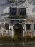 On the Grand Canal, Venice by Jonathan Pike, watercolour, sold May 2021