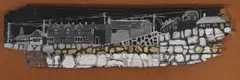 Black Landscape by Charles Breaker, oil, sold Oct 2026