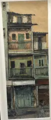 The Declining Hour by Akash Bhatt, watercolour and gouache, sold Apr 2021