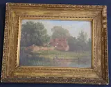 Untitled by Frederick Edwin Bodkin, 1876, oil on canvas, sold Apr 2021