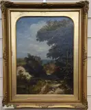 Banstead by Thomas R Colman Dibdin, oil on canvas, sold Apr 2021