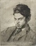 Artist proof by Augustus John, pencil, sold Apr 2021