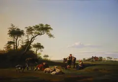 And Christiaan Immerzeel by Simon van den Berg, oil on panel, sold Mar 2021