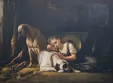 Untitled by Fritz Gotfred Thomsen, oil on canvas, sold Mar 2021