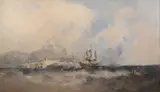 5in by William McAlpine, Oil on canvas relined, sold Mar 2021