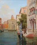 Untitled by Arthur Trevor Hadden, oil, sold Mar 2021