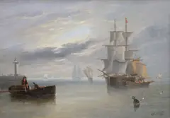 Untitled by James Wilson Carmichael, 1861, Oil on canvas cleaned and relined approximately, sold Mar 2021