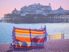 Brightonsigned35 by Philip Dunn, acrylic on canvas, sold Mar 2021