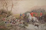 5 x 17.25in by William Murray, gouache, sold Mar 2021