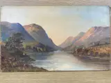 Aberthin by W. Richards, oil on canvas, sold Mar 2021