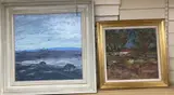 Tuscany by André Dzierzynski, 1971, oil on board, sold Mar 2021