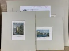 Including on Loch Eck by Claude Hamilton Rowbotham, pencil, sold Mar 2021