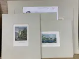 Including on Loch Eck by Claude Hamilton Rowbotham, pencil, sold Mar 2021