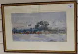 Off Cowes by Sybil Amherst, watercolour, sold Mar 2021