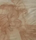 Sanguine chalk by Harold Speed, drawing, sold Mar 2021