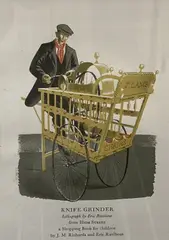 Colour print by Eric Ravilious, print, sold Mar 2021