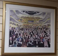 Glyndebourne' and 'Glyndebourne II by Sue Macartney-Snape, pencil, sold Feb 2021