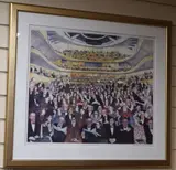 Glyndebourne' and 'Glyndebourne II by Sue Macartney-Snape, pencil, sold Feb 2021