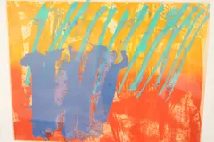Tooley by Albert Irvin, screenprint, sold Jan 2021