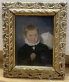 Portrait of H by E. Bird, oil on panel, sold Jan 2021