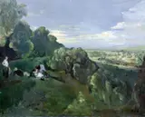 Untitled by Rodney Joseph Burn, oil on canvas, sold Dec 2020