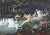 Untitled by Henri-Théodore Fantin-Latour, Oil on canvas relined in the past, sold Dec 2020