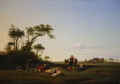 And Christiaan Immerzeel by Simon van den Berg, oil on panel, sold Dec 2020