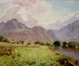 Stream along the Hills by David Murray, 1916, oil on board, sold Dec 2020