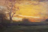 5in by Arthur B. Parton, oil on canvas, sold Dec 2020