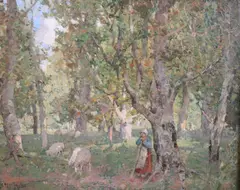 Untitled by William MacBride, 1911, oil on canvas, sold Dec 2020