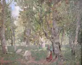 Untitled by William MacBride, 1911, oil on canvas, sold Dec 2020