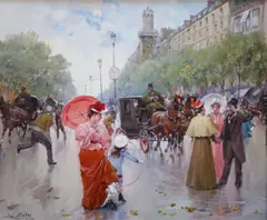 Untitled by Juan Soler, oil on canvas, sold Dec 2020
