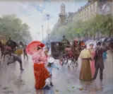 Untitled by Juan Soler, oil on canvas, sold Dec 2020