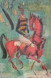 Untitled by Jean Paul, oil on board, sold Dec 2020