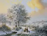 Untitled by Daniel van der Putten, oil on wood, sold Dec 2020