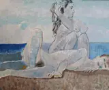 Untitled by Antonio Guijarro, oil on canvas, sold Dec 2020
