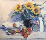 Untitled by James Fullerton, oil on canvas, sold Dec 2020