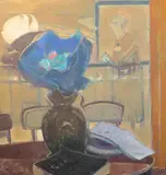 Bouquet by Harold Mockford, oil on board, sold Dec 2020