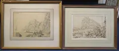 Untitled by Antonio Senape, ink on paper, sold Dec 2020
