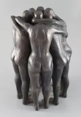 Height 13 by Tony Lamb, bronze, sold Dec 2020