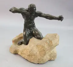 Untitled by Alfredo Pina, bronze, sold Dec 2020
