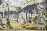Fairground by Barbara Jones, lithograph, sold Dec 2020